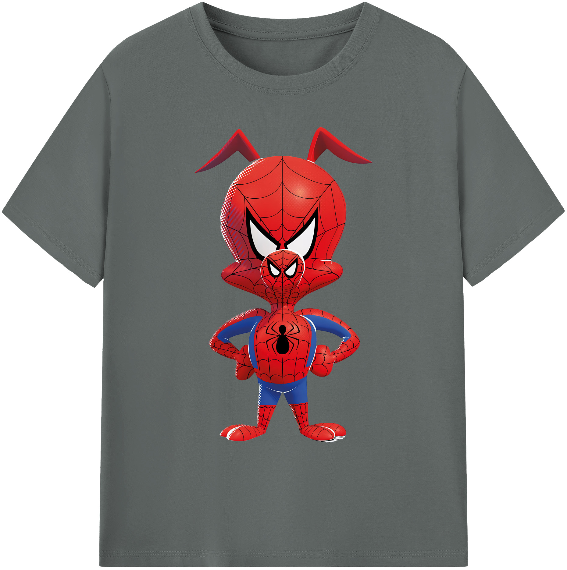 （画像用） Spider Man スパイダーマン 綿100％ メンズ半袖Tシャツ｜肌触りやわらか＆通気性
